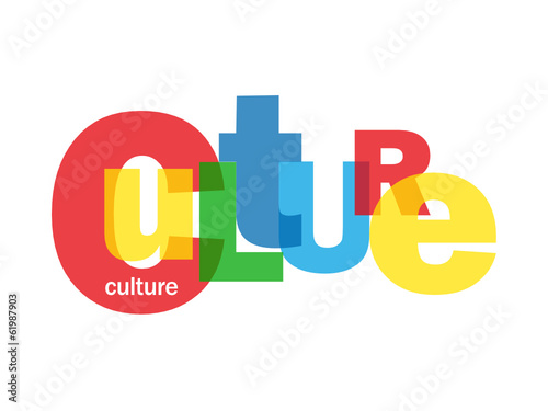 Mosaïque de Lettres "CULTURE" (spectacles expositions société)