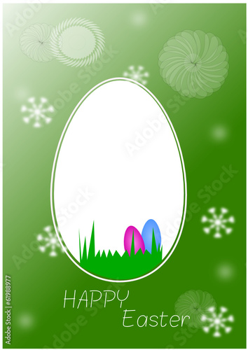 Ostern, Ostereier, Vektor, Hintergrund, Ei