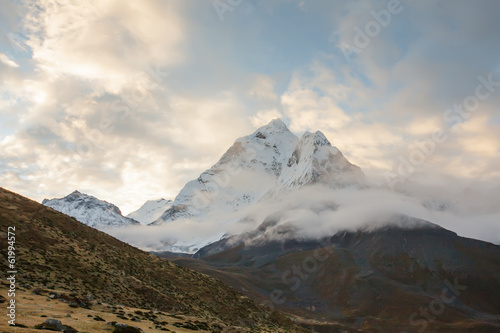 Fototapeta Naklejka Na Ścianę i Meble -  Beautiful landscape of Himalayas mountains