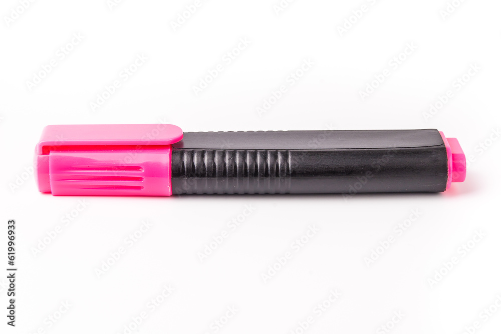 Highlighters / Markers isolated on white backgound