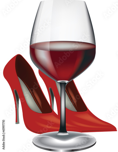 bicchiere di vino rosso