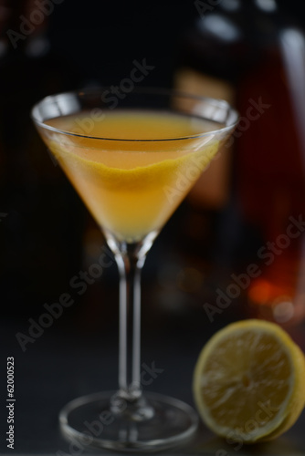 Sidecar cocktail