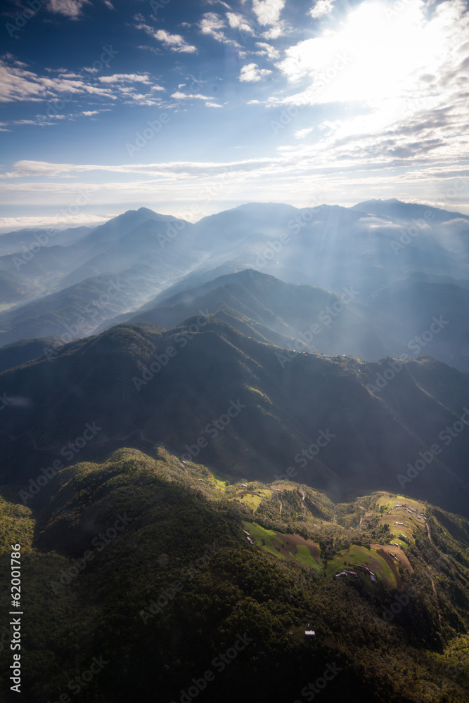 Beautiful landscape of Himalayas mountains Beautiful landscape of Himalayas mountains