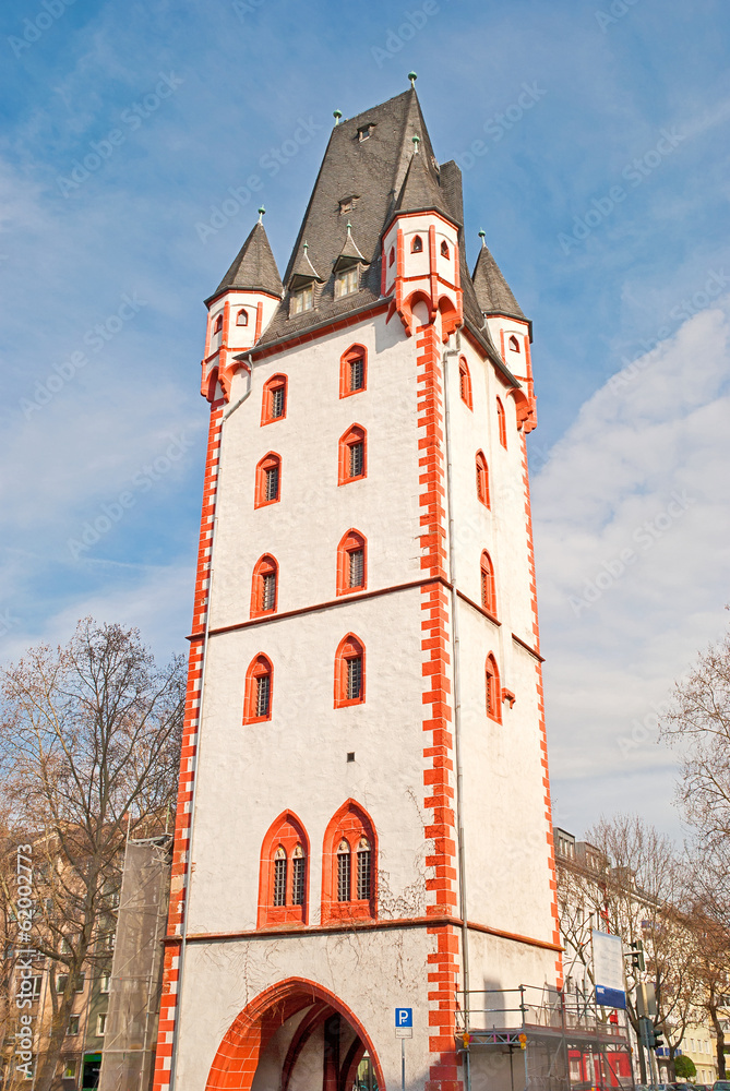 Der mittelalterliche Mainzer Holzturm