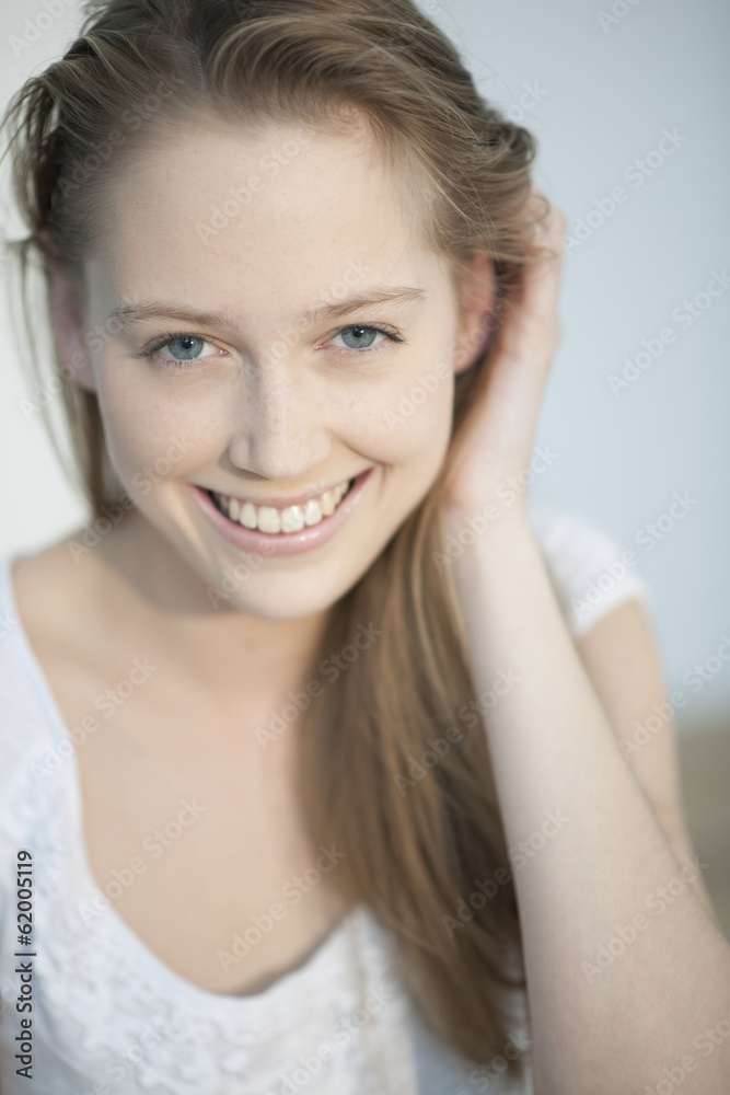 portrait of a beautiful young natural woman portrait of a beautiful young natural woman