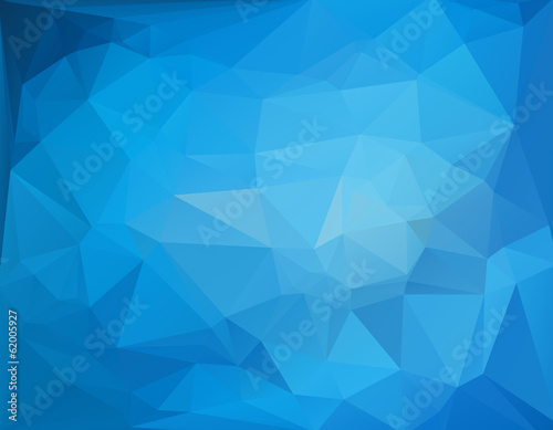 Abstract polygon triangle background