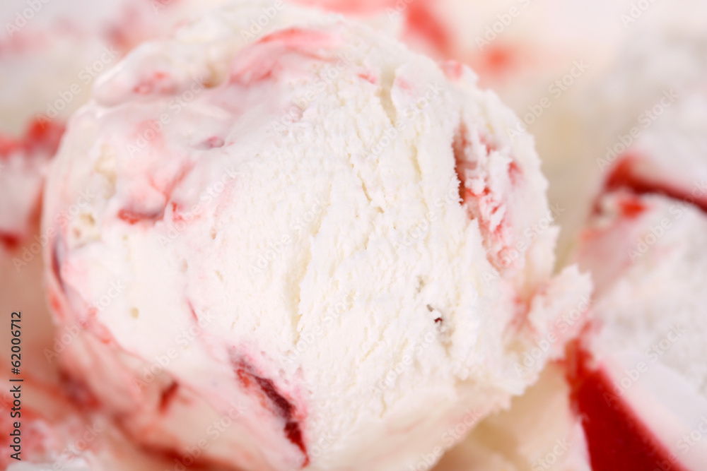 Ice cream close-up background Ice cream close-up background