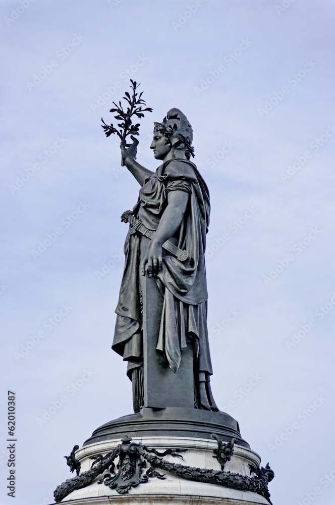 Fototapeta premium Statue de la République, Paris
