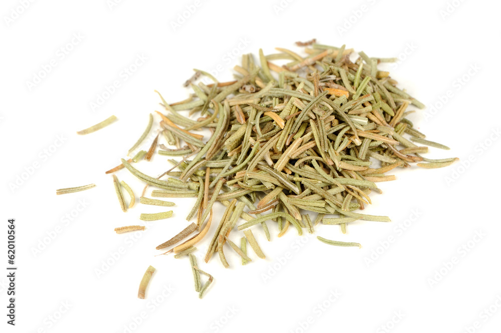 Dried Rosemary Isolated on White Background Dried Rosemary Isolated on White Background