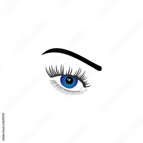 Contact lens business logo
