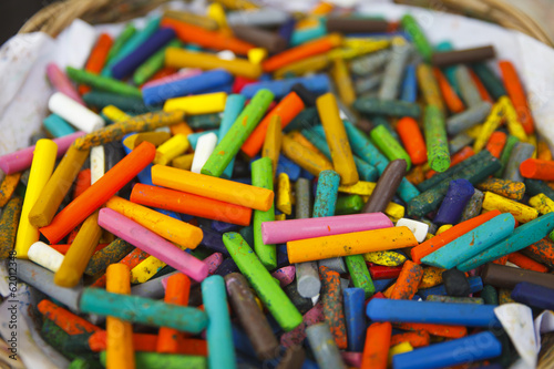 Old crayons