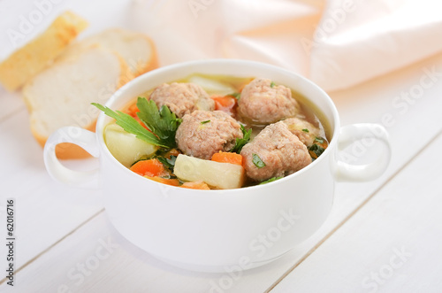 Meatball soup