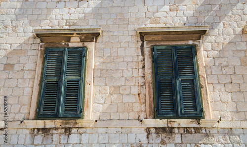 Two Green Shutters