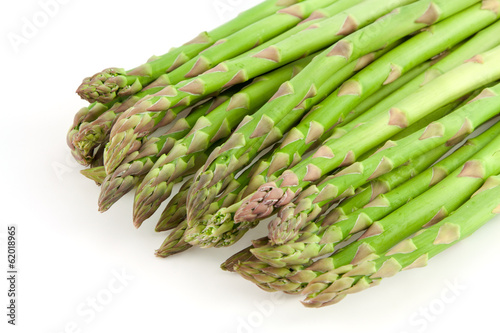ripe green asparagus
