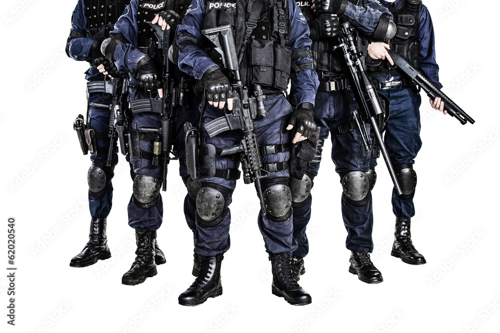Fototapeta premium SWAT team