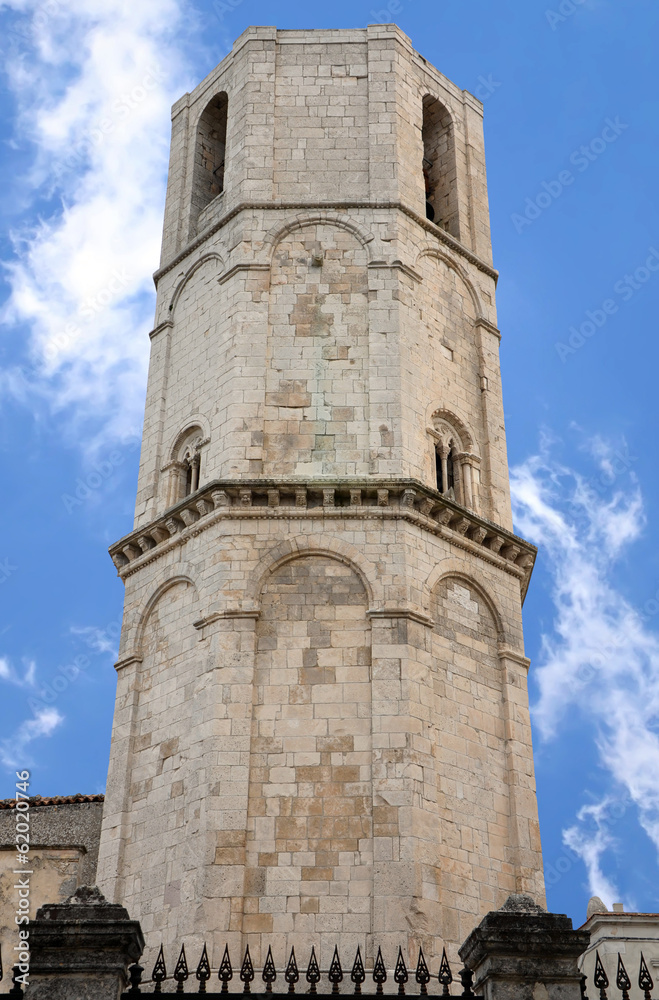 Octagonal tower of Saint Michael Archangel Sanctuary