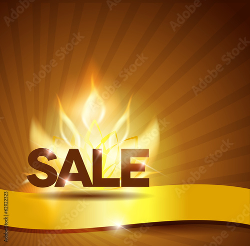 Hot sale poster, beautiful bright design