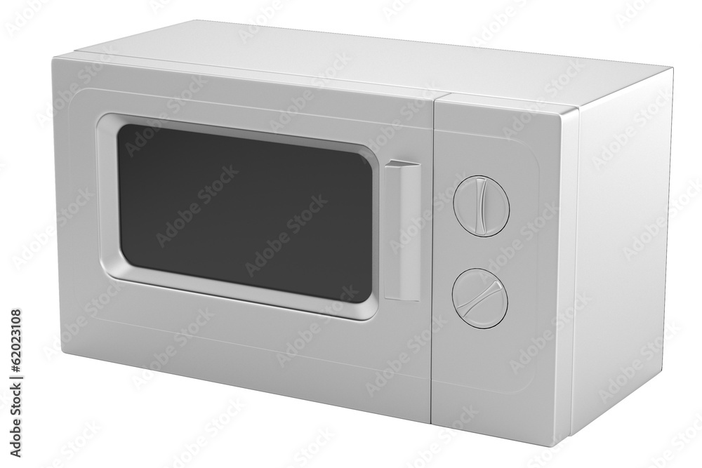 realistic 3d render of microwave realistic 3d render of microwave