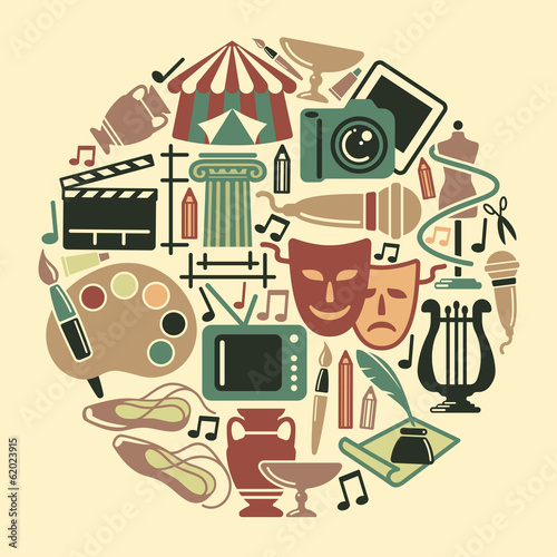 Symbol of arts