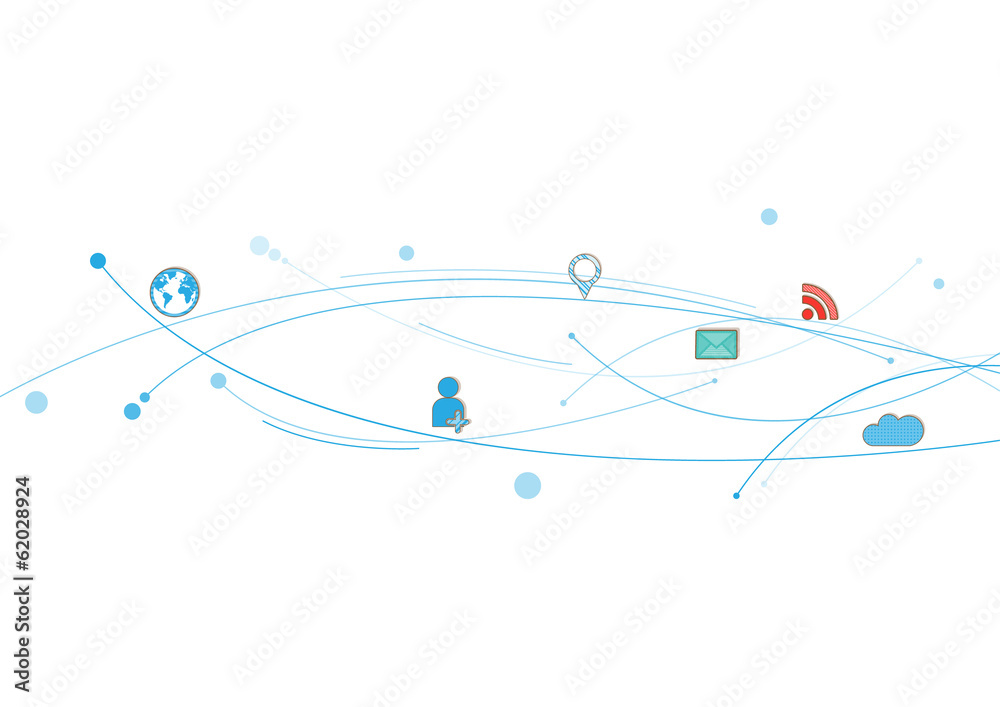 Network concept. Vector illustration. Network concept. Vector illustration.