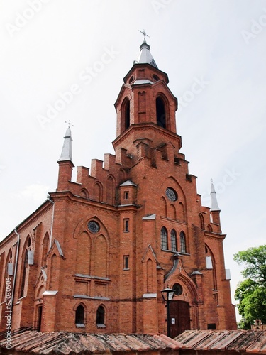 Church in Kernave. Lithuania