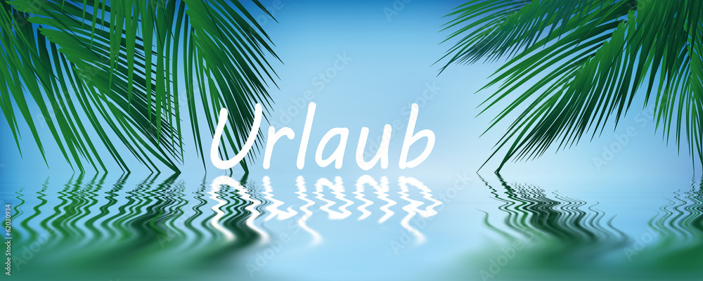 Fototapeta premium Urlaub