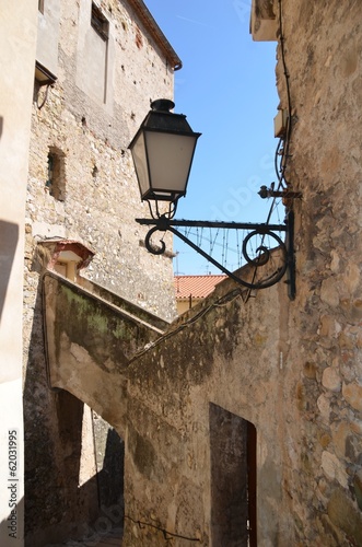 Ville de Menton, ruelle pittoresque