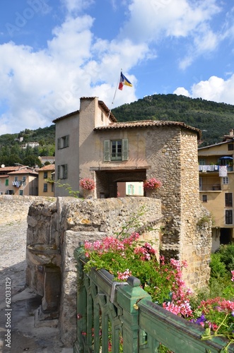 Pont vieux à péage, Sospel photo