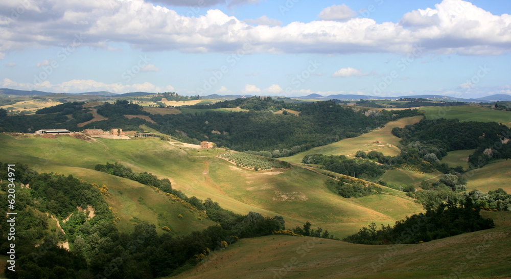 Toskana Hügellandschaft