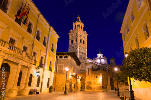 Aragon Teruel Cathedral Santa Maria unesco and City hall