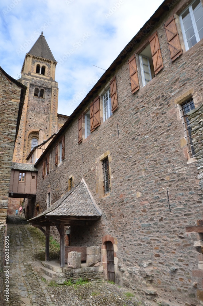 Village de Conques, Abbatiale Sainte-Foy Village de Conques, Abbatiale Sainte-Foy