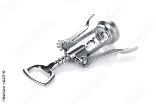 Metal corkscrew