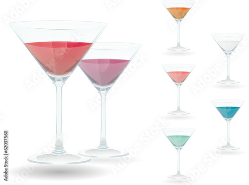 Cocktail Glasses © dhawit