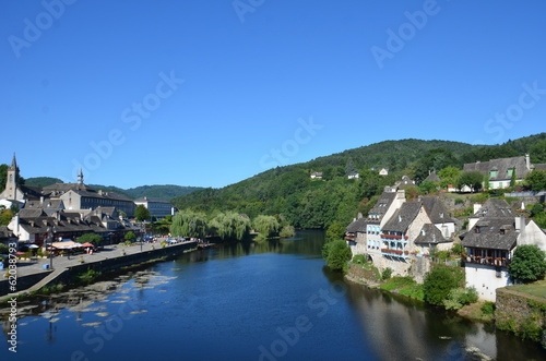 Ville d' Argentat en Corrèze © elophotos