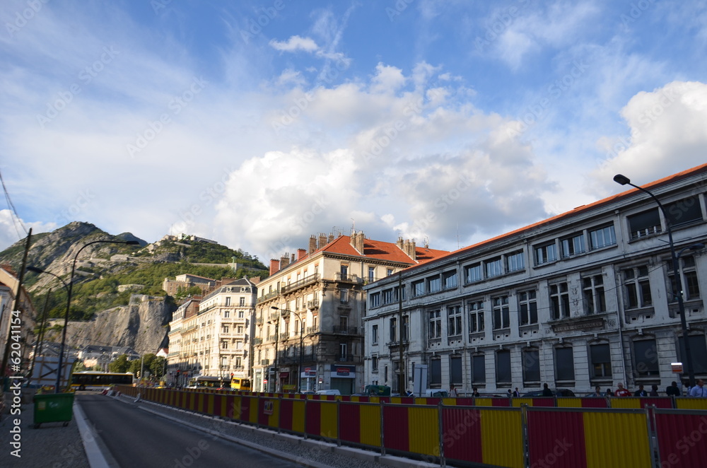 Obraz premium Ville de Grenoble