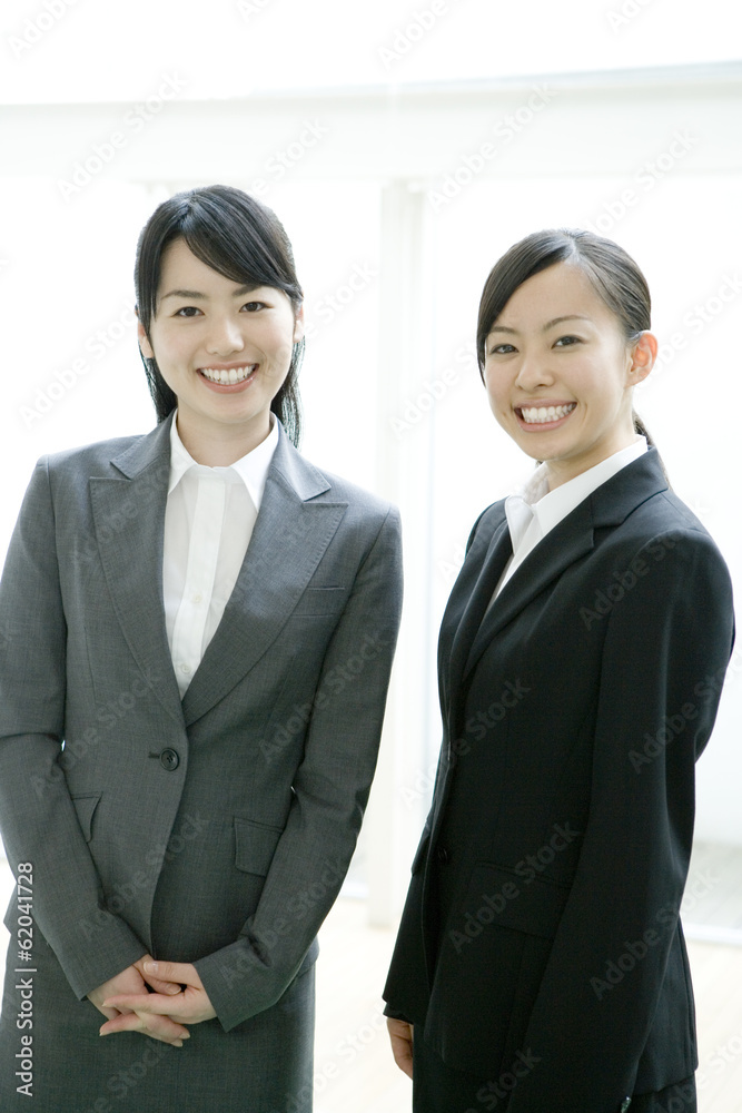 smiling business woman smiling business woman
