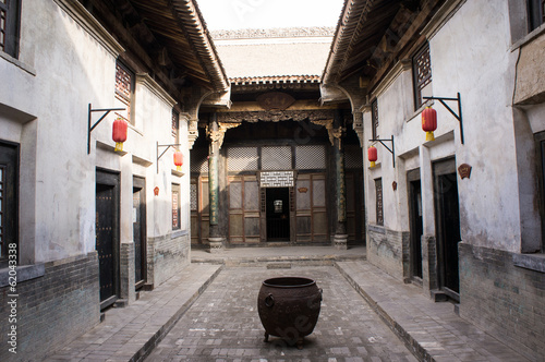 Chinese ancient house building Taken in yuncheng,Shanxi Province