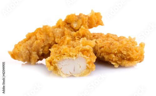 Chicken Strips on a white background
