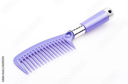 comb isolated white background