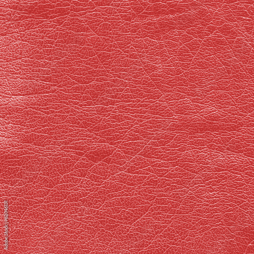 red leather texture closeup