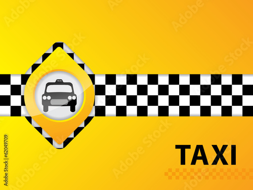 Abstract taxi background design