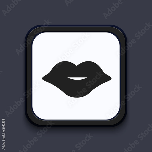 Vector creative modern square icon. Eps 10