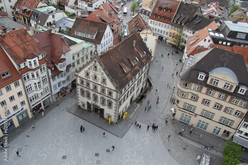 Tableau sur toile Lederhaus in Ravensburg