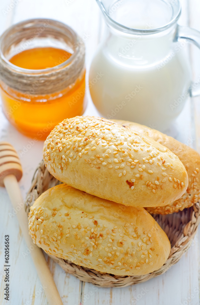 milk, honey and bread milk, honey and bread