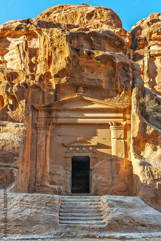 Little Petra or Siq al-Barid near Petra
