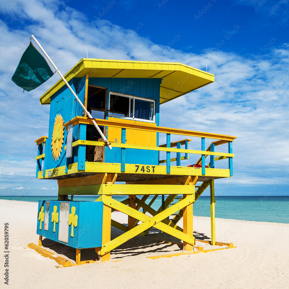 Lifeguard Tower, Miami Beach, Florida Lifeguard Tower, Miami Beach, Florida