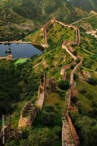 Great wall in India photo