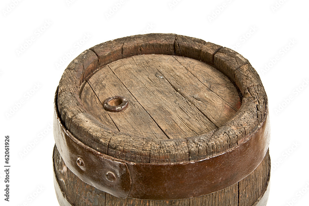 Obraz premium Old wooden barrel