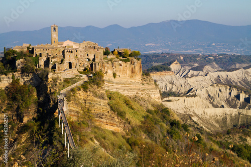 Badlands of Civita di Bagnoregio in Italy © KRINAPHOTO