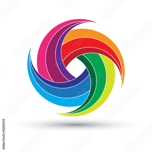 Spiral Color Circle